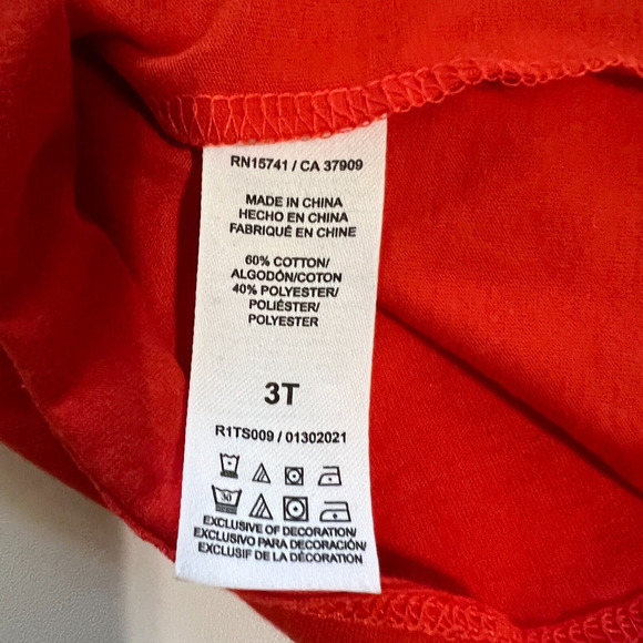 New No Tag Thomas & Friends Red Crew Neck Decal Tee Shirt 3T - Picture 4 of 7